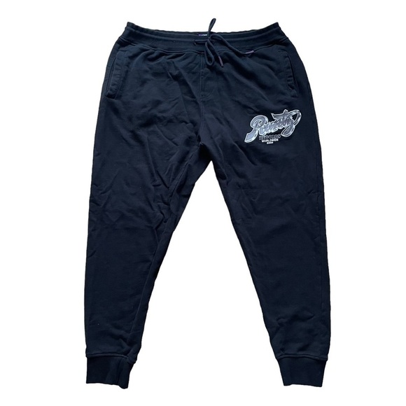 🥒 Runtz Records Worldwide 2020 Sweatpant Joggers Black Plus Big & Tall 3XL - Picture 11 of 11